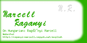 marcell raganyi business card